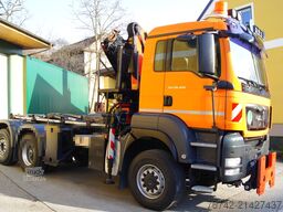 MAN TGS 28.400 BL 6x4-4 / PK12002 EH/ PALIFT T15A / Winterdienst