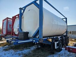 SCHMITZ CARGOBULL Tankcontainer Chassis+Tankcontainer  Schwallwand