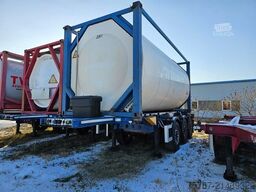 SCHMITZ CARGOBULL Tankcontainer Chassis+Tankcontainer  Schwallwand