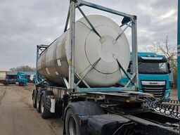 VAN HOOL Tankchassis + Tankcontainer