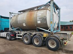 VAN HOOL Tankchassis + Tankcontainer