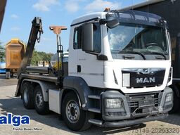 MAN 26.460 TGS 6x2, Hiab FTR18, Funk, Vorlauflenk,AC