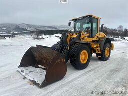 Volvo L70G wheel loader w/ CAT bucket, certified until 1