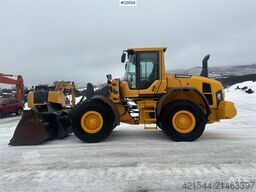 Volvo L70G wheel loader w/ CAT bucket, certified until 1