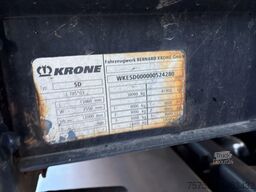 Krone SD Schuifzeilen/Schuifdak BPW Reservewielhouder