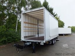 Möslein TPS 11 DL 7,30  neuer Planenanhänger, Ladebordwand + Durchladbar