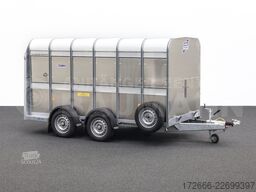 Ifor Williams TA510G | 12x6 | RAMPE-/TÜR-KOMBI 372X178X183CM VIEHANHÄNGER | 2X LÜFTUNG