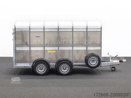 Ifor Williams TA510G | 12x6 | RAMPE-/TÜR-KOMBI 372X178X183CM VIEHANHÄNGER | 2X LÜFTUNG
