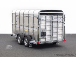 Ifor Williams TA510G | 12x6 | RAMPE-/TÜR-KOMBI 372X178X183CM VIEHANHÄNGER | 2X LÜFTUNG