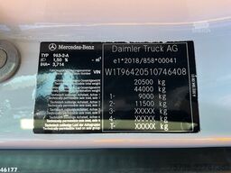 Mercedes-Benz AROCS 1835 4x2 Combi kolkenzuiger 8m³  Just 1.1...