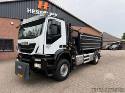 Iveco Trakker 360 2 Zijdige kipper 4x4 HIAB Kraan NL ...
