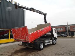 DAF CF 75.240 ATI + EURO 2 + HIAB 090 + 3SIDE TIPPER