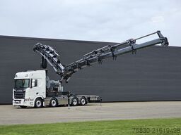 Scania R590 V8 / 8x2 / HMF 9520 + JIB + LIER / TREKKER...