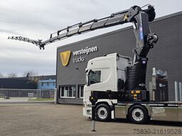 Scania R590 V8 / 8x2 / HMF 9520 + JIB + LIER / TREKKER...