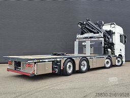 Scania R590 V8 / 8x2 / HMF 9520 + JIB + LIER / TREKKER...