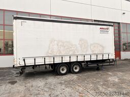 Möslein TPW 105 D 7,30  Tandem- Schiebeplanenanhänger zum Durchladen