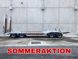 Möslein T 4 VB H1 1 neuer 4 Achs Tieflader hydraulischen Rampen