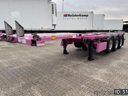 Broshuis 3UCC-39/45 Multi / 2x Extandable / 2x Lift Axle