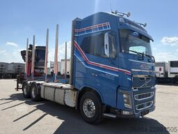 VOLVO FH 16 750 6X4R HOLZTRANSPORTER MIT PENZ 12Z KRAN, RETARDER