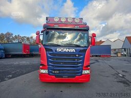 SCANIA G410 Volumen, Edscha, Hubdach+Tandemhänger
