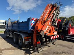 MAN 33.343 - 6x4 HOOKLIFT + CONTAINER + CRANE ATLAS...