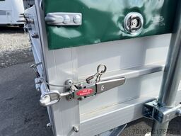 KOCH 8.15 Plane Kastenanhänger gebremst