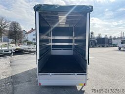 KOCH 8.15 Plane Kastenanhänger gebremst