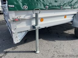 KOCH 8.15 Plane Kastenanhänger gebremst