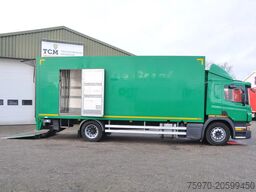 Scania P250 4x2 2015 CLOSED BOX + TAIL LIFT