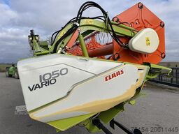 CLAAS Vario V1050 mit LED Laserpilot links und rechts, Transportwagen
