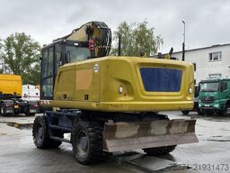Caterpillar M322F KOPARKA KOŁOWA Z GPS TOPCON