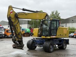 Caterpillar M322F KOPARKA KOŁOWA Z GPS TOPCON
