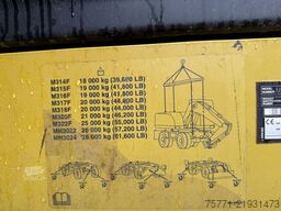 Caterpillar M322F KOPARKA KOŁOWA Z GPS TOPCON