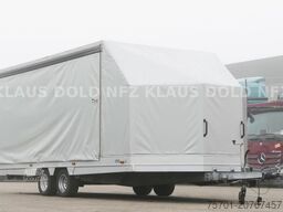  Moetefindt  Autotransporter mit Planenaufbau