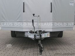  Moetefindt  Autotransporter mit Planenaufbau