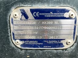 Hyundai HX300 NL with a bucket