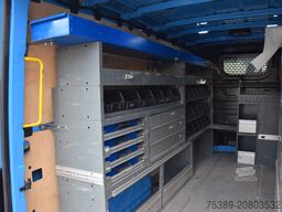 VW Crafter  35 Flach Werkstattwagen Regale AHK Klima