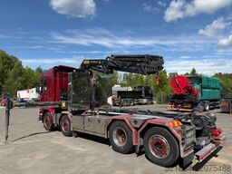 Scania G490 8x2*6, Hooklift + Crane PK34002, 2015