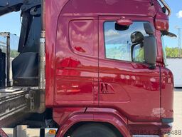 Scania G490 8x2*6, Hooklift + Crane PK34002, 2015