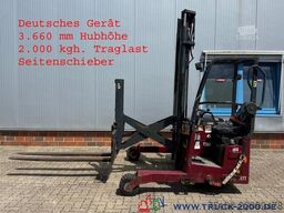 Moffett Mitnahmestapler M4 20.1 Duplex Mast 3.66 m 2.0t.