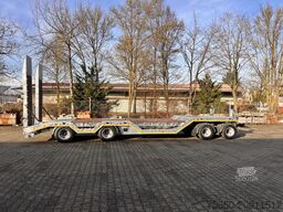 Möslein T 4 VB H1 R  neuer 4 Achs Tieflader + Radmulden