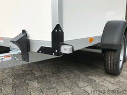 HUMBAUR HK 203015-18P Kofferanhänger mit Heckrampe!