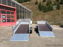 STEMA Rex 25 - kompakter Kippanhänger mit Auffahrrampe