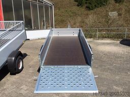 STEMA Rex 25 - kompakter Kippanhänger mit Auffahrrampe