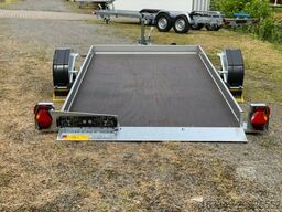 HUMBAUR Absenkanhänger HKT 183117 S - Motorradanhänger