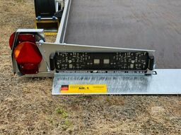 HUMBAUR Absenkanhänger HKT 183117 S - Motorradanhänger