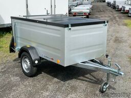 TPV TRAILERS KT-EU2 Kastenanhänger mit Deckel - Silbergrau-