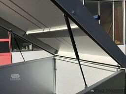 TPV TRAILERS KT-EU2 Kastenanhänger mit Deckel - Silbergrau-