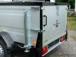 TPV TRAILERS KT-EU2 Kastenanhänger mit Deckel - Silbergrau-