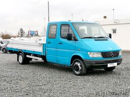 MERCEDES-BENZ SPRINTER 412D PRITSCHE 4,2M/5 SITZE/WINDE/AHK 3T